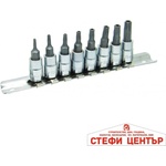 Topmaster Professional Накрайници вложки к-т 1/4"8бр размери ts8-40 tmp (330149) - steficenter
