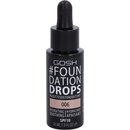 Gosh Foundation Drops lehký make-up ve formě kapek SPF10 006 Tawny 30 ml