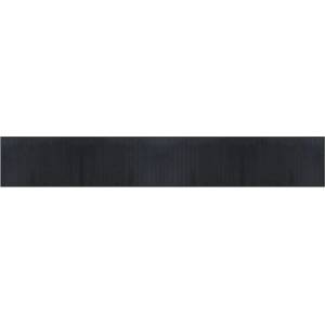 Pure Line Home Пътека от бамбукови летви с кант, черен