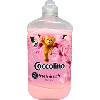 Coccolino омекотител, Fresh Soft, Silk lily, 68 пранета, 1, 70 литра