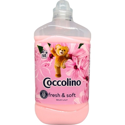 Coccolino омекотител, Fresh Soft, Silk lily, 68 пранета, 1, 70 литра