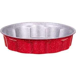 ZEPHYR Форма за печене ZEPHYR Red Passion ZP 1223 EN, 27.5 см, Мраморно покритие, Червен
