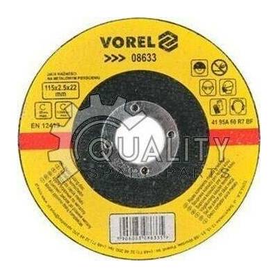 Vorel kotouč na kov 115 x 22 x 2,5 mm TO-08633