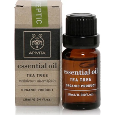 APIVITA 100% биологично етерично масло Чаено дърво , Apivita Essential Oil Tea Tree 10ml