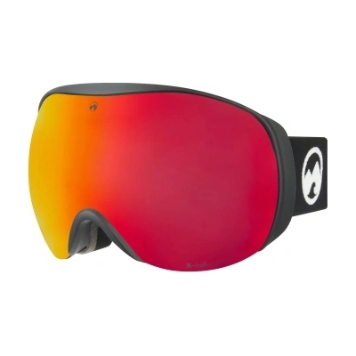MowMow Маска за ски и сноуборд MowMow Charger M/L с черна рамка и черна/червена X-celLens плака (MMG-C3)