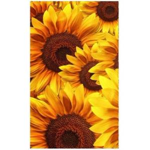 DIMEX ART Флизелинов фототапет ленени слънчогледи 150 x 250 см