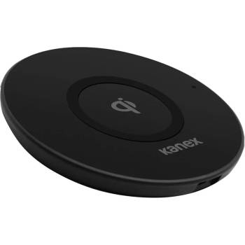 Kanex GoPower Wireless Charging Pad 10W - поставка (пад) за безжично зареждане с технология за бързо зареждане за QI съвместими мобилни устройства (черен)