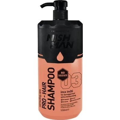 Nish Man Pro hair shampoo 03 INCA šampon 1250 ml