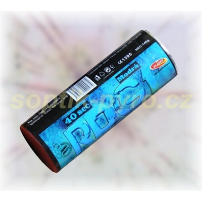 dýmový granát malý modrý dým