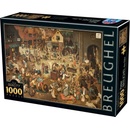 D-Toys Brueghel Netherlandish Proverbs 1000 dielov