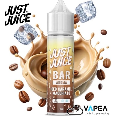 Just Juice Shake & Vape Iced Caramel Macchiato Bar 12 ml