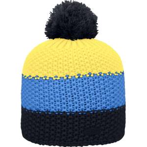 CMP Детска зимна шапка (beanie) Cmp Kid's Knitted Hat Beanie - Black Blue - размер One Size (904-5225-0111)
