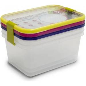 Omada Sanaliving Box Set 3x 19x14x9cm/1, 3L