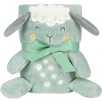 Kikkaboo Бебешко одеяло с 3D бродерия Sleepy Sheep