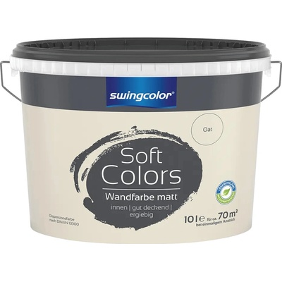 Swingcolor Soft Colors Farba na stenu, Oat, matná, 5 l