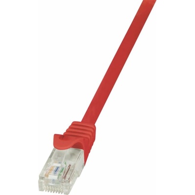 Logilink CP2044U Patch, U/UTP, 6, licna, CCA, PVC, 1,5m, červený