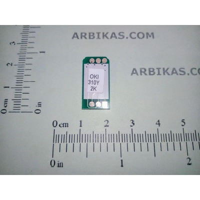 Compatible Ресет чип, 2k Yellow Oki C310 (44469704-CHIP)