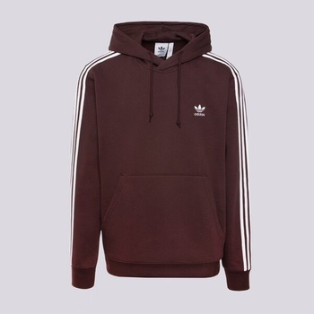 Adidas Суитчър С Качулка 3-Stripes Hoody мъжки Дрехи Суичъри II5768 Кафяв XL (II5768)