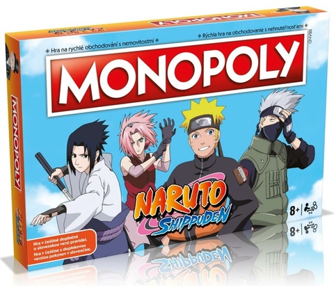 Hasbro Monopoly Naruto