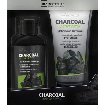 IDC Institute Подаръчен комплект Charcoal, 2 части