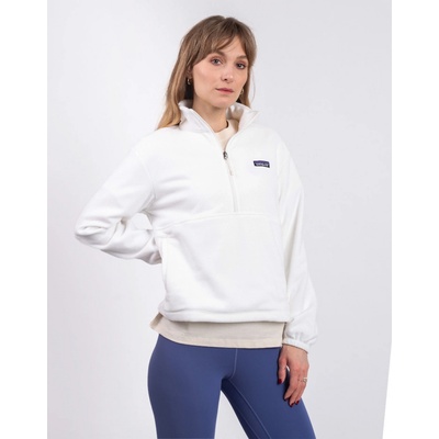 Patagonia W's Micro D 1/2 Zip Fleece P/O Birch White