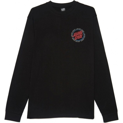Santa Cruz HOLLOW RING DOT LS TEE Black