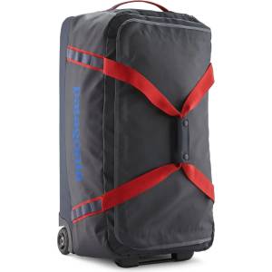 Patagonia Сак Patagonia Black Hole Wheeled Duffel 70 Luggage - Smolder Blue / Amanita Red (510-5162-0711)