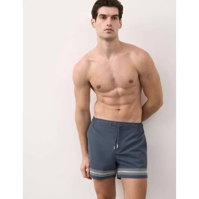 Marks & Spencer Пловни шорти с бродерия на краищата Marks & Spencer син Marks & Spencer | Sin | МЪЖЕ | M/MID