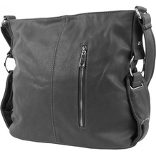 moderná crossbody dámska kabelka 67-MH šedá