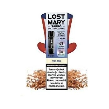 lost mary tappo usa Lost Mary Tappo USA MIX 17 mg 600 potáhnutí 1 ks od 79 Kč