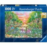 Ravensburger Пъзел Ravensburger от 1000 части - Мечтани велосипеди в Амстердам (12001089)