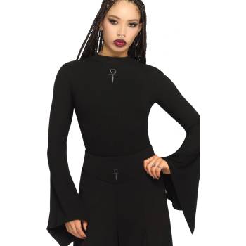 KILLSTAR дамско боди KILLSTAR - Gloom Bell - Black - KSRA014368