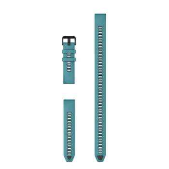 Image 1 of Garmin QuickFit® 20 силиконова каишки - Turquoise (комплект за гмуркане от 3 части) 010-14412-00 (010-14412-00)