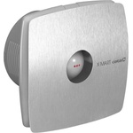 SAPHO Cata X-Mart - Аксиален вентилатор за баня с автоматичен регулатор X-MART 12H, 20W, тръба 120 мм, неръждаема стомана 01054000 (01054000)