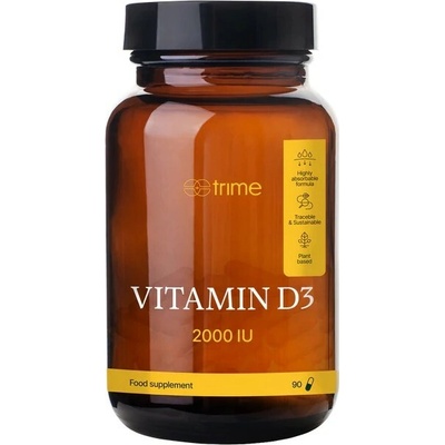 Trime Vitamín D3 2000 IU cholekalciferol 90 kapsúl
