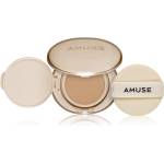AMUSE Dew Jelly Master Cushion дълготраен грим в гъбичка със средна UV защита цвят 02 Healthy 15 гр