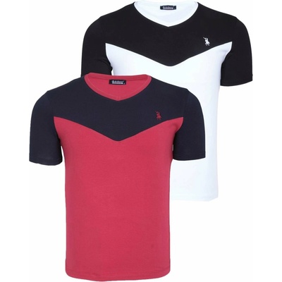 Dewberry T8591 white-burgundy