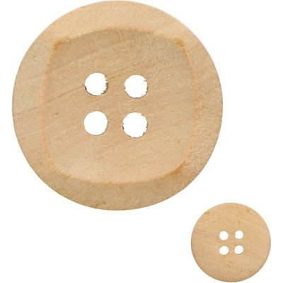 Ideal gombík štvorec 20 mm 10 kusov