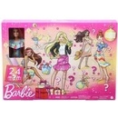 MATTEL Bábika Barbie adventný kalendár GFF61