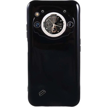 Unihertz Гъвкав TPU Калъф + Скрийн Протектор за Unihertz TickTock S - Прозрачен / Черен