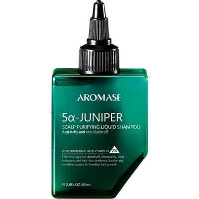 Aromase 5α Juniper Scalp Purifying Liquid Shampoo Tekutý šampón pre všetky typy vlasov 40 ml