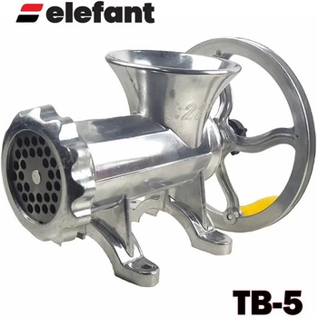 Elefant tools Месомелачка ръчна, алуминиева, Elefant TB-5, нож с 4 остриета и решетка 8 мм (ЕТ10530)