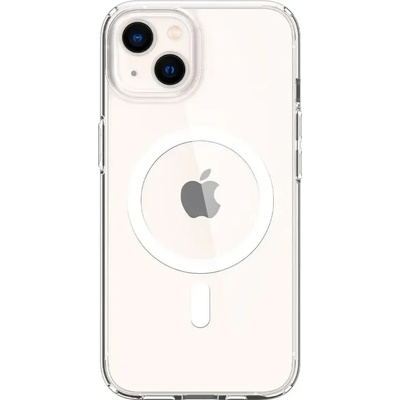 Spigen Калъф Spigen - Ultra Hybrid Mag, iPhone 14/13, бял/прозрачен (8809811852264)