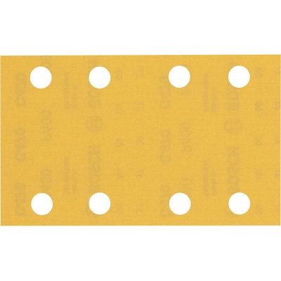 Bosch Brúsny papier EXPERT C470 s 8 otvormi pre orbitálne brúsky 80 x 133 mm, zrnitosť 400, 10 ks 2608900885