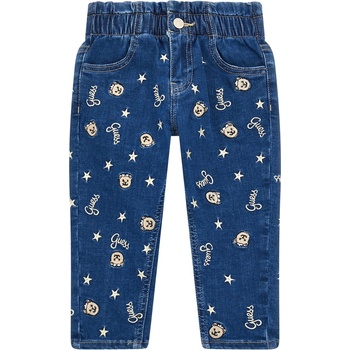 Guess Детски дънки Guess - С мечета, сини, 24 м (K4BA03-D5G60-YEAD-24M)