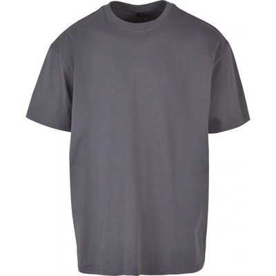 Build your Brand tričko BY 102 oversize krátký rukáv pánské COT56010267000-dark grey