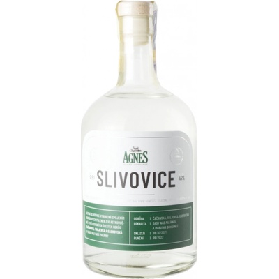 Agnes Slivovice 45% 0,5 l (holá láhev)