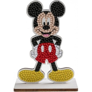 Craft Buddy Комплект за диамантена бродерия, Craft Buddy, Crystal Art Buddies, Мики Маус, 7 части