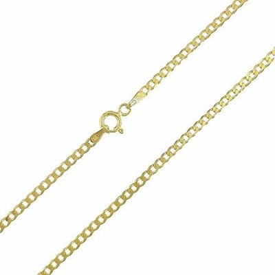 InfinitySilver Stříbrný pozlacený řetízek 1102060G60