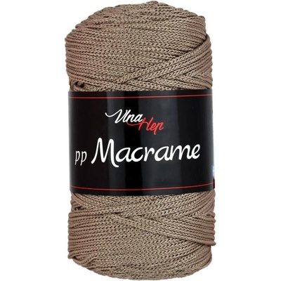 Příze PP Macrame 2mm 4224 šedohnědá – Zboží Dáma